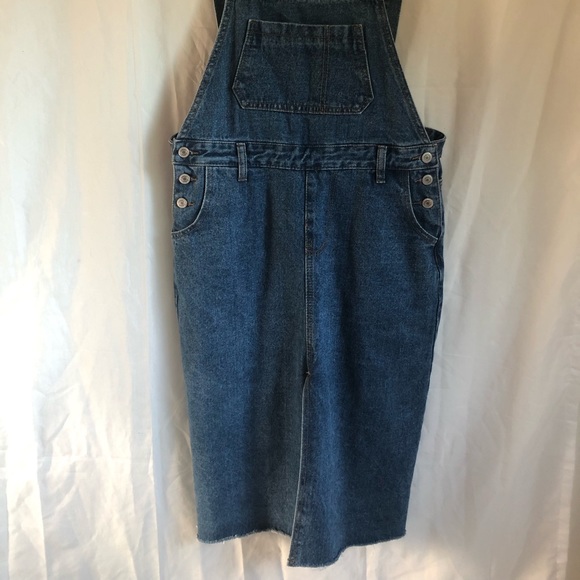 SOLD Denim dress overall - Picture 4 of 8